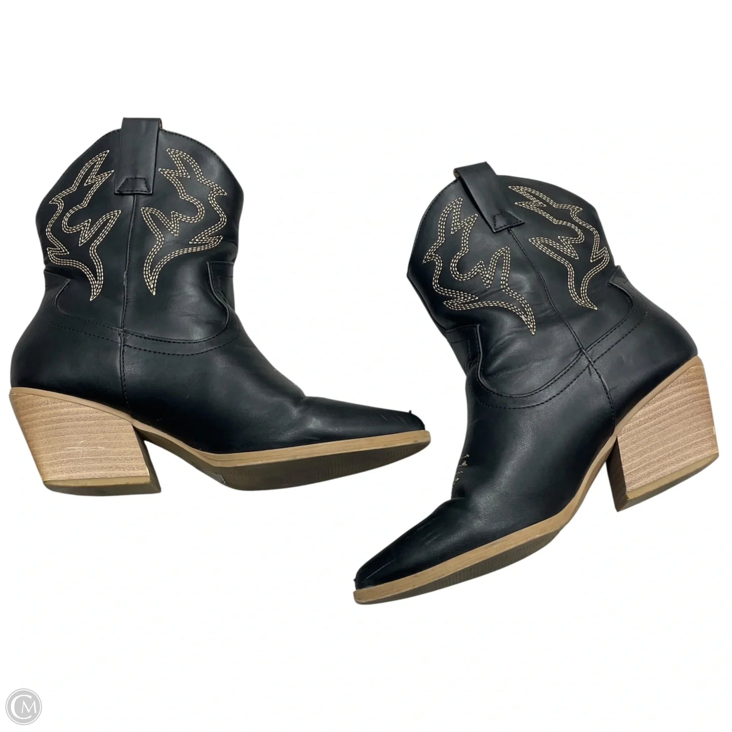 Boots Western By Soda In Black, Size: 8.5