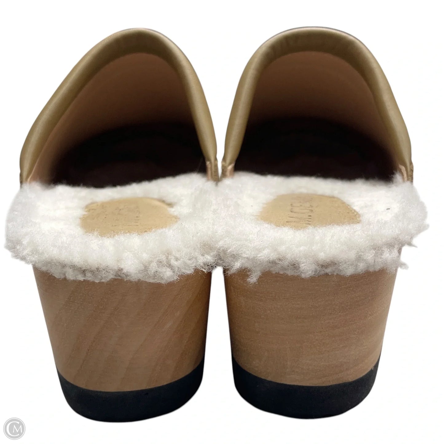 Shoes Heels Block By M. Gemi In Tan, Size: 7