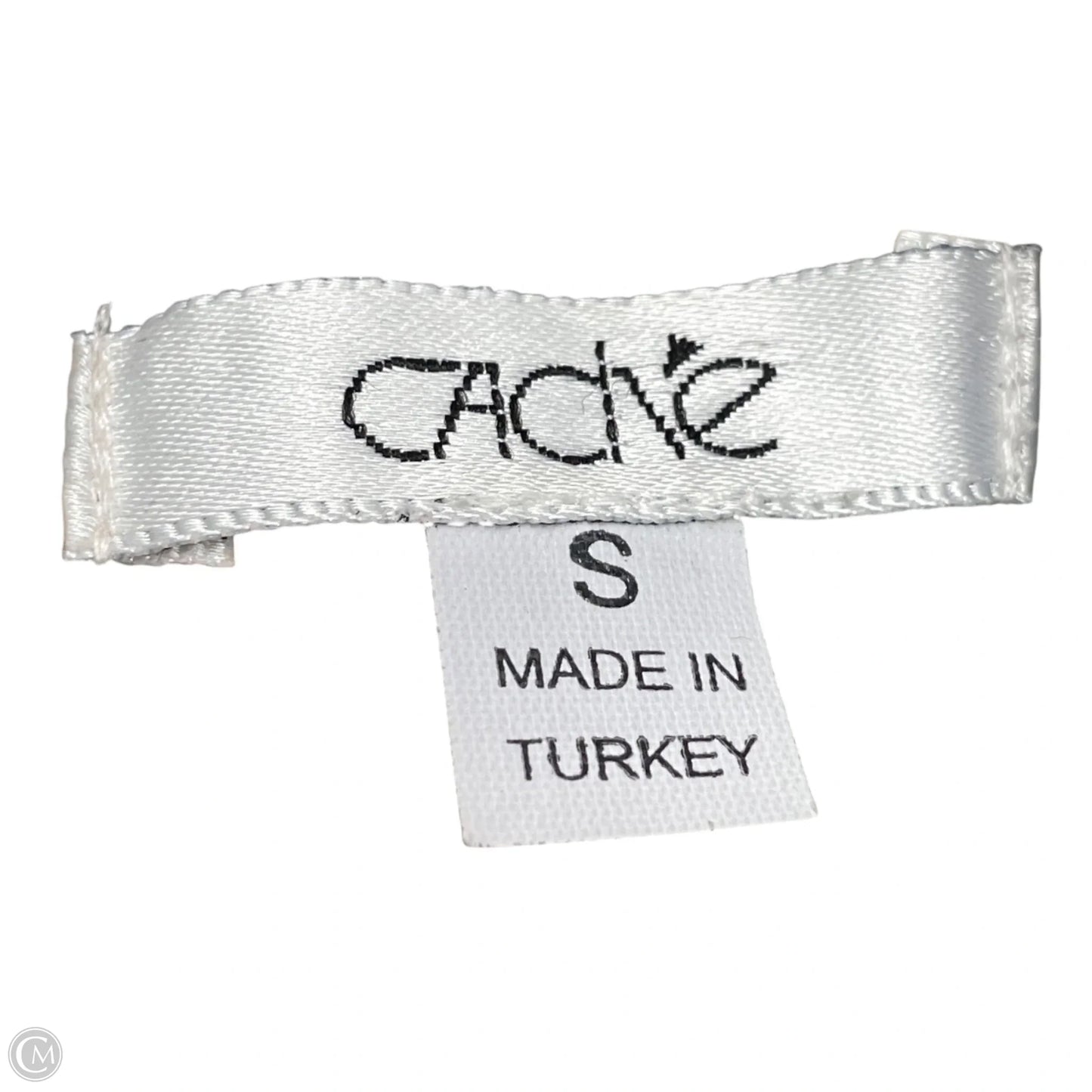 Jacket Leather By Cache In Tan, Size: S