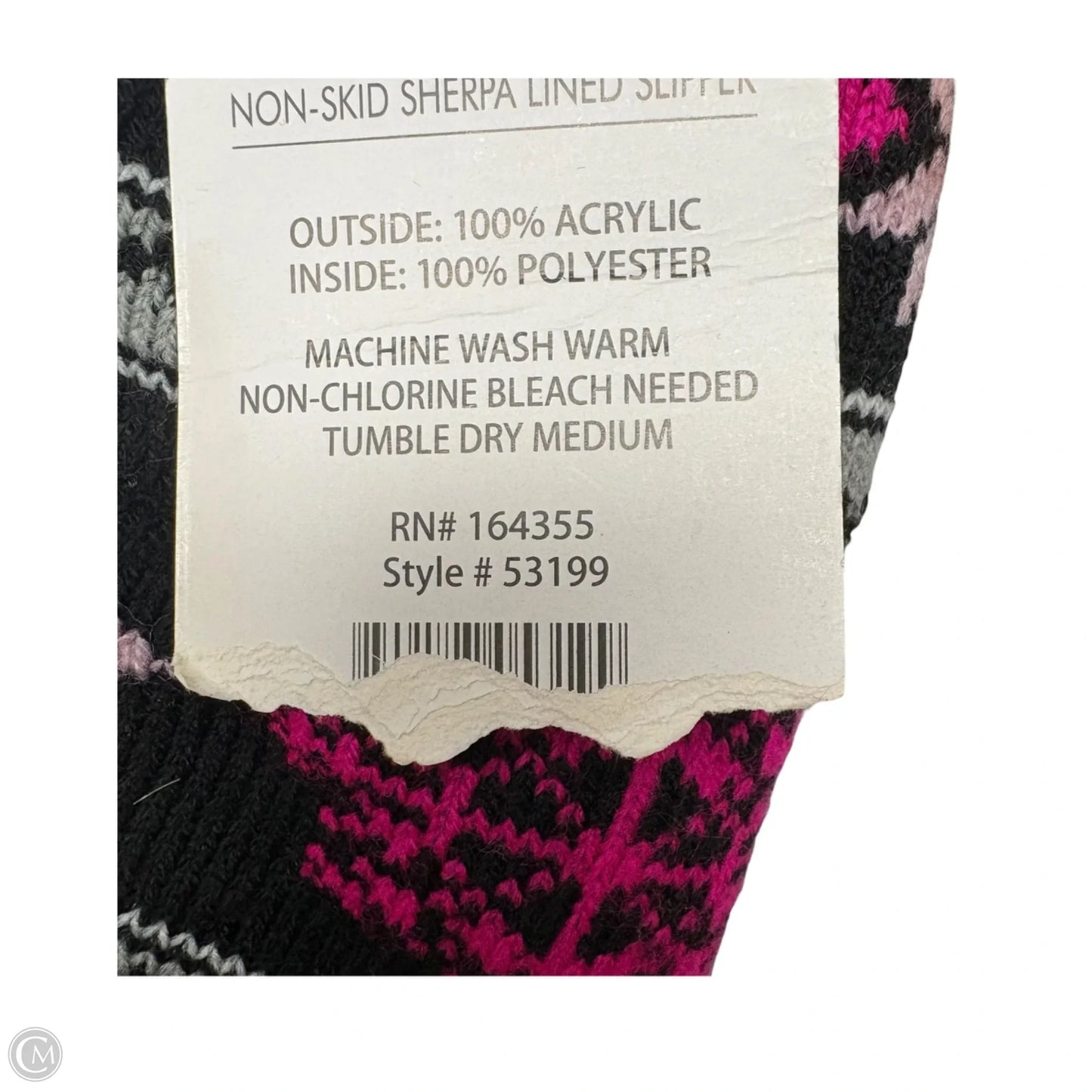Socks In Black & Pink