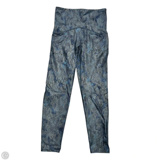 Athletic Leggings By Spanx In Snakeskin Print, Size: S