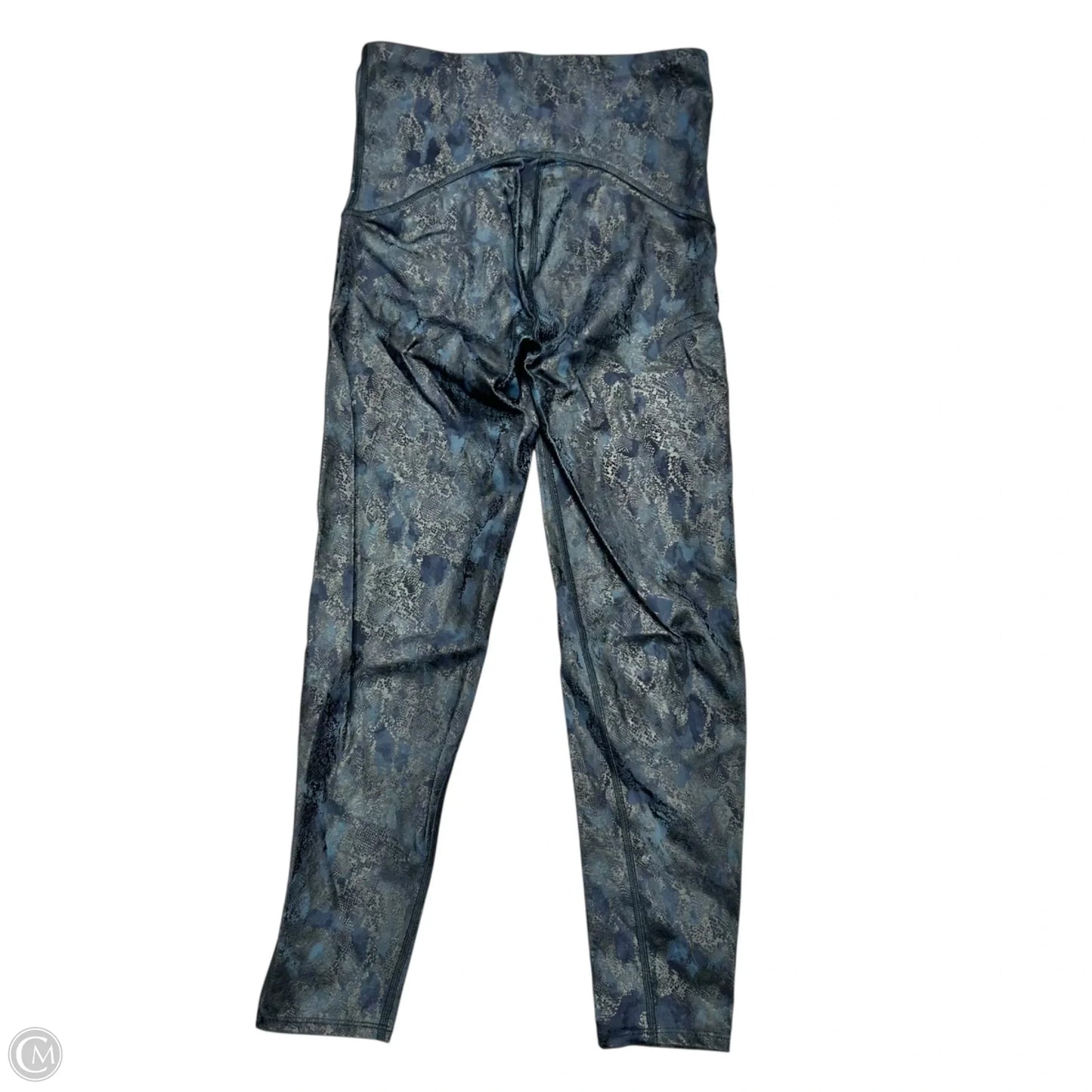 Athletic Leggings By Spanx In Snakeskin Print, Size: S