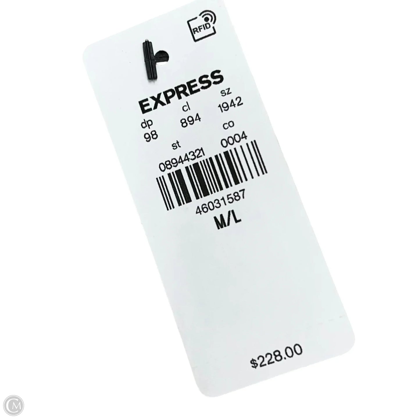 Coat Other By Express In Black & Brown, Size: M