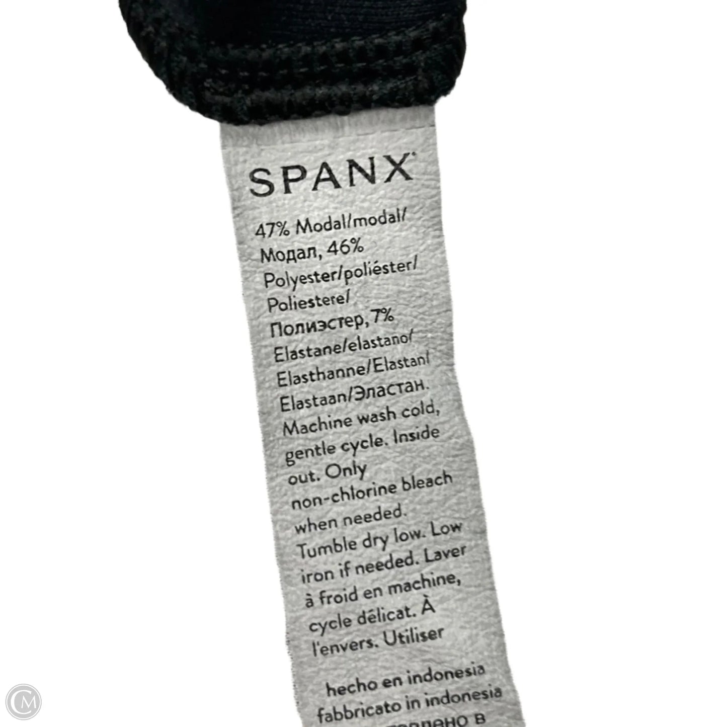 Sweatshirt Collar By Spanx In Black, Size: M