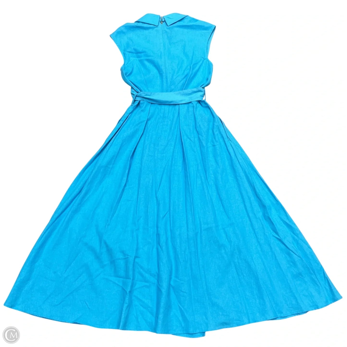 Dress Designer By Karl Lagerfeld In Blue, Size: 4