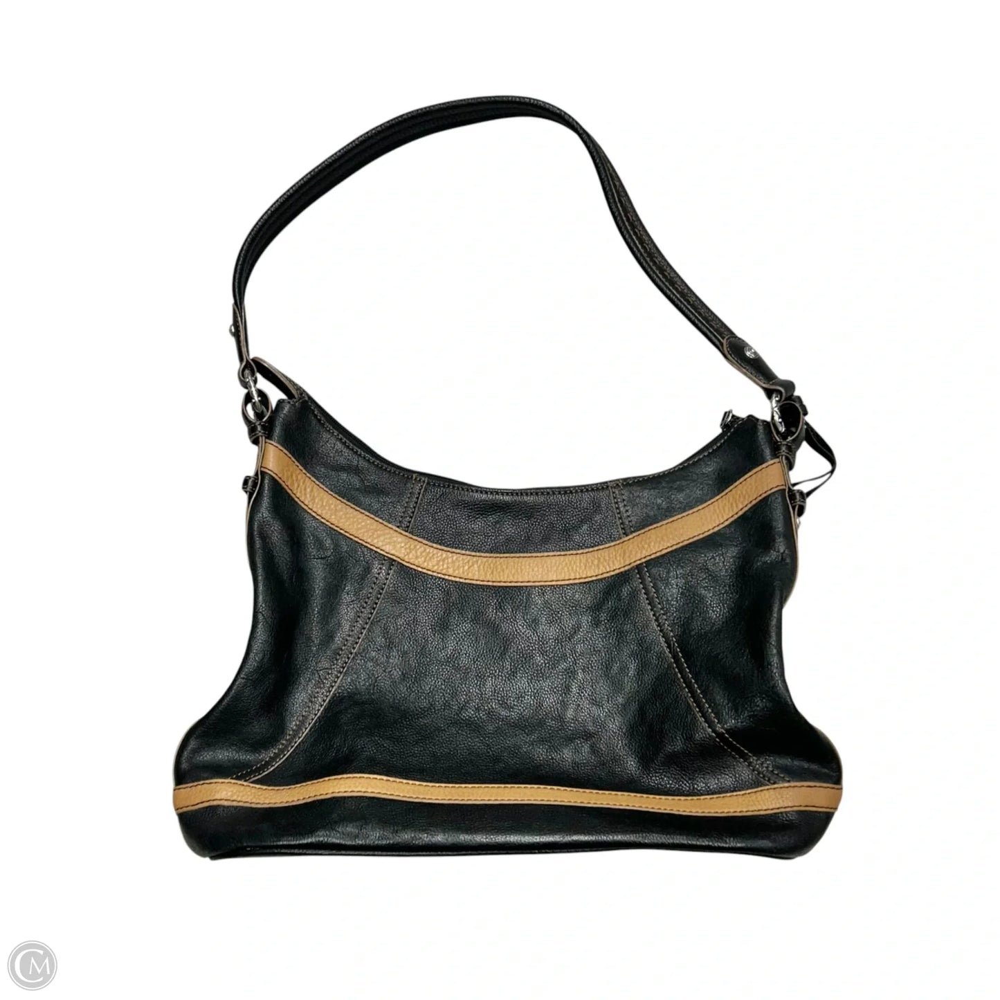Handbag Leather By Brighton, Size: Medium