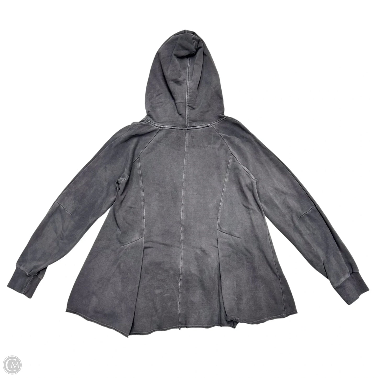 Sweatshirt Hoodie By Pilcro In Grey, Size: S