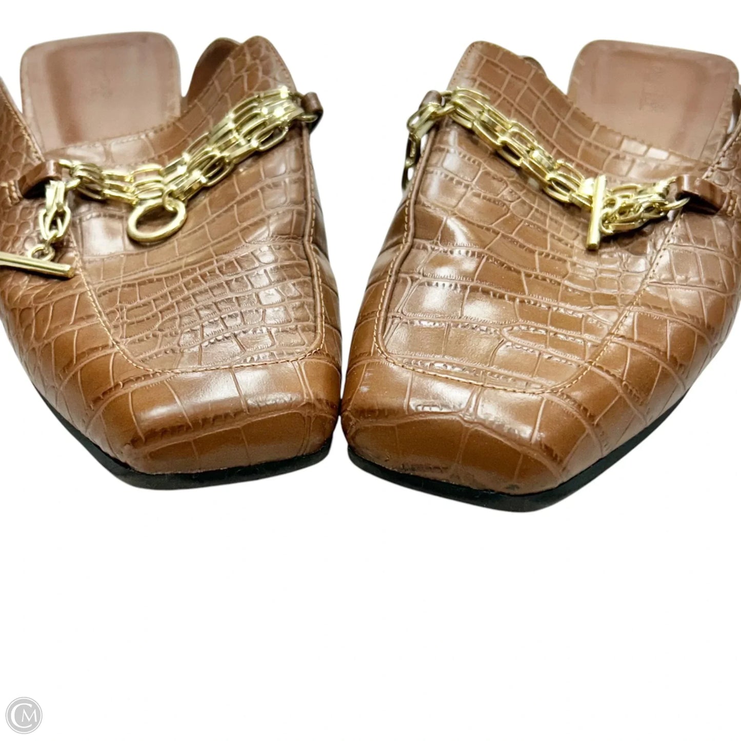Shoes Flats By Open Edit In Brown, Size: 7