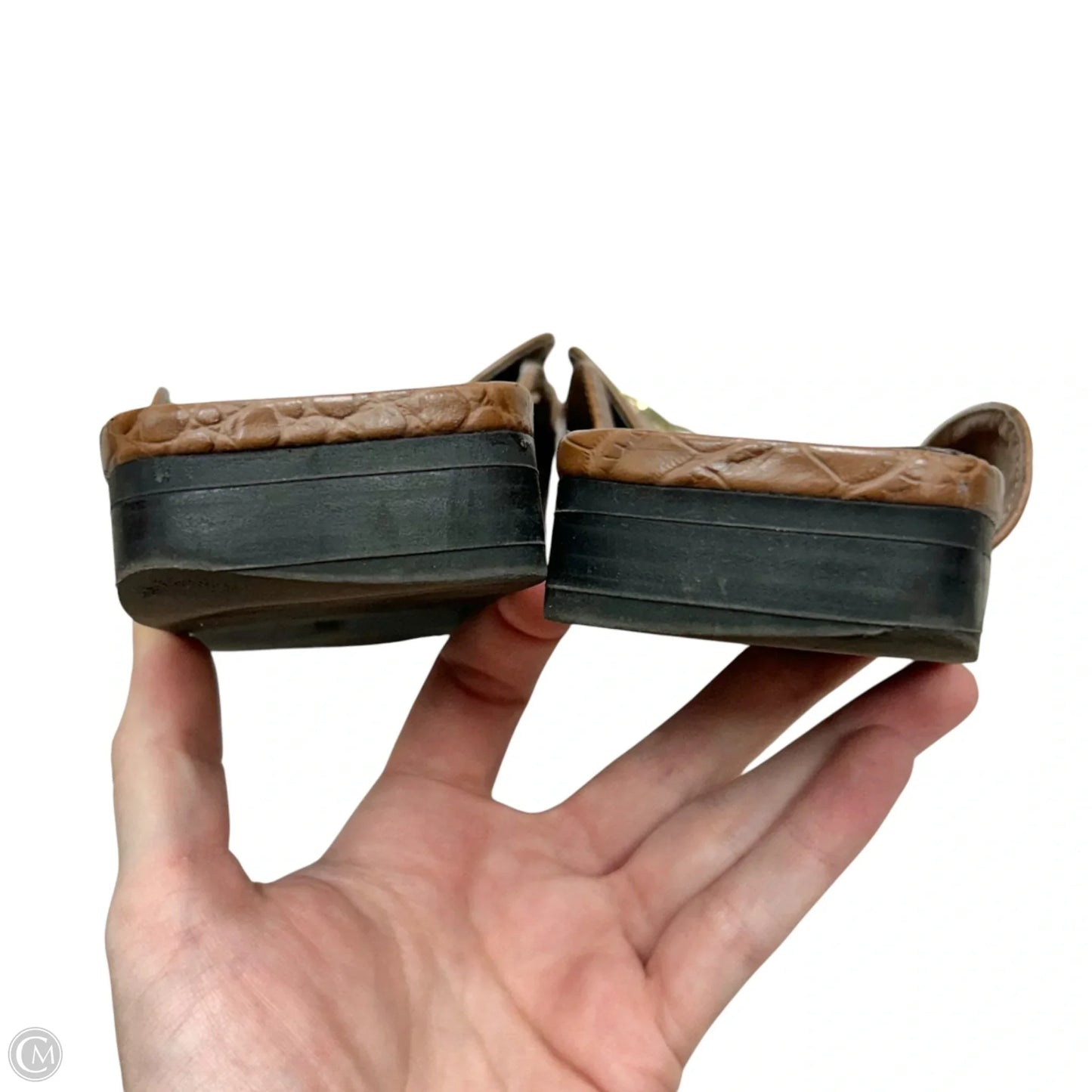 Shoes Flats By Open Edit In Brown, Size: 7