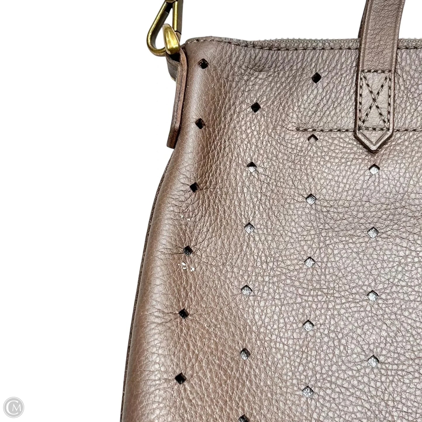 Crossbody Leather By Madewell, Size: Medium