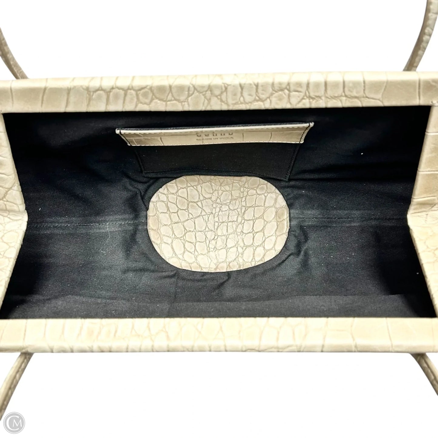 Handbag Leather By Behno, Size: Medium