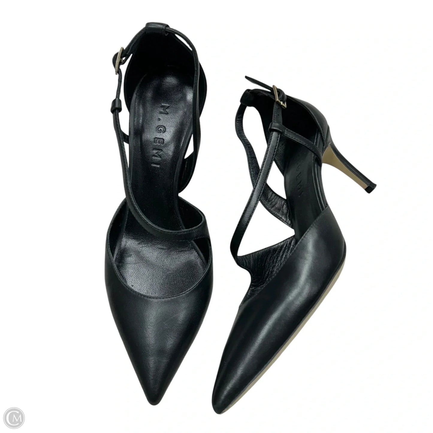 Shoes Heels Kitten By M. Gemi In Black, Size: 5