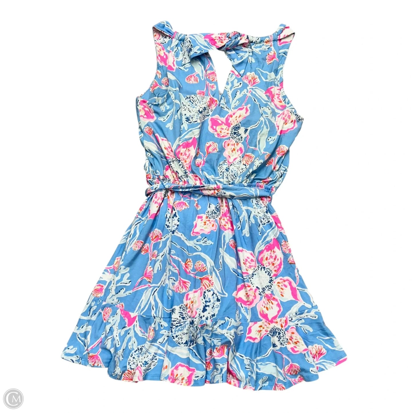 Dress Designer By Lilly Pulitzer In Blue & Pink, Size: M
