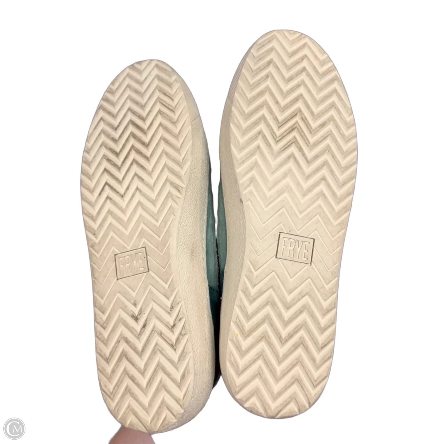 Shoes Designer By Frye In Teal, Size: 6.5