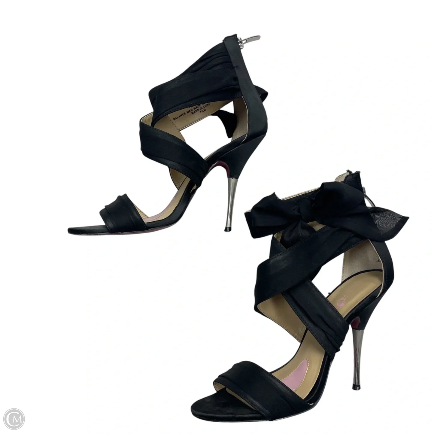 Shoes Heels Stiletto By Paris Hilton In Black, Size: 7.5