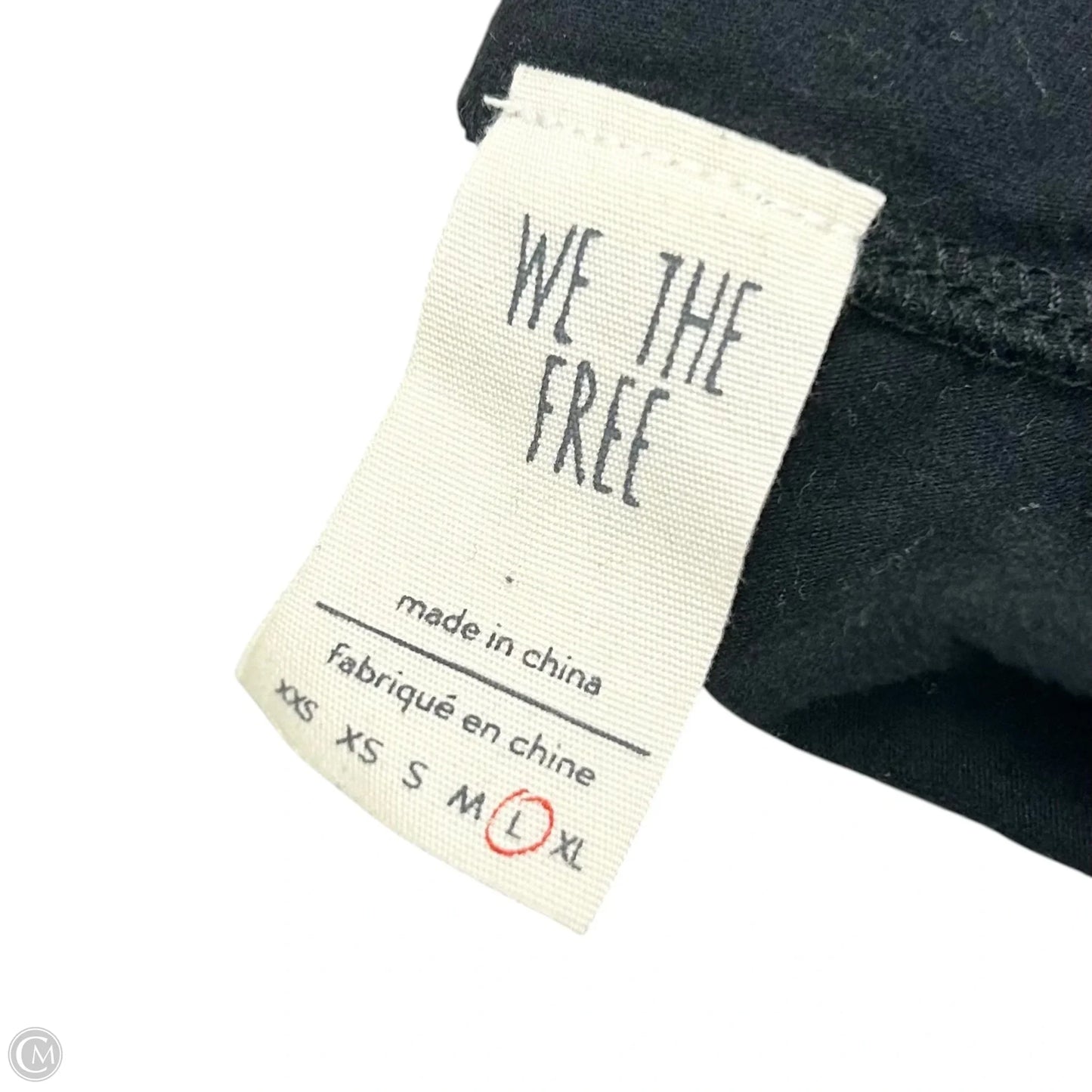 Top Sleeveless By We The Free In Black, Size: L