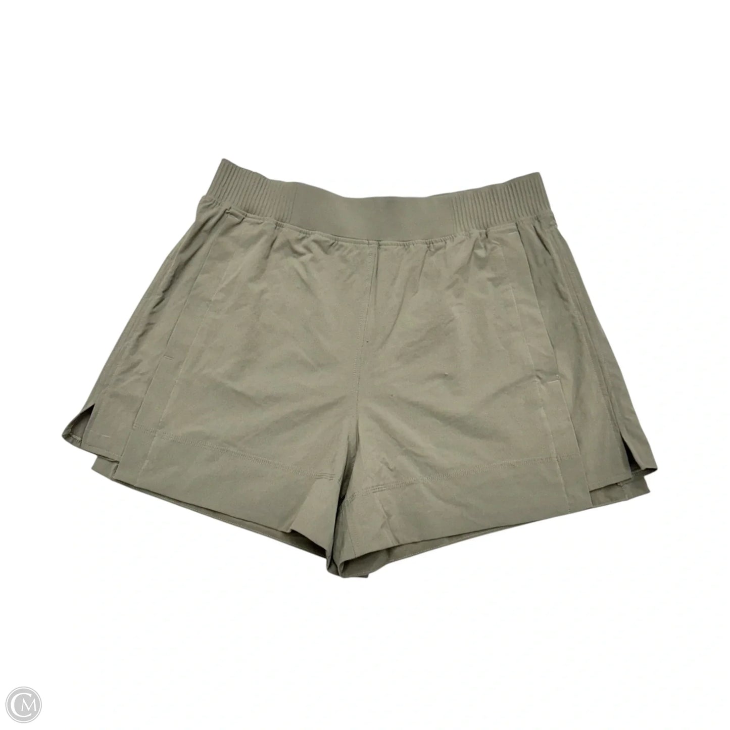 Athletic Shorts By Lululemon In Green, Size: L