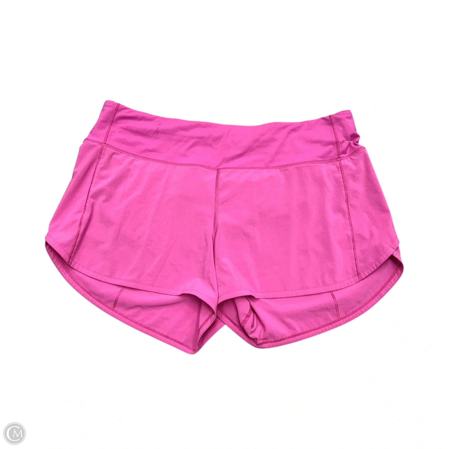 Athletic Shorts By Lululemon In Pink, Size: L