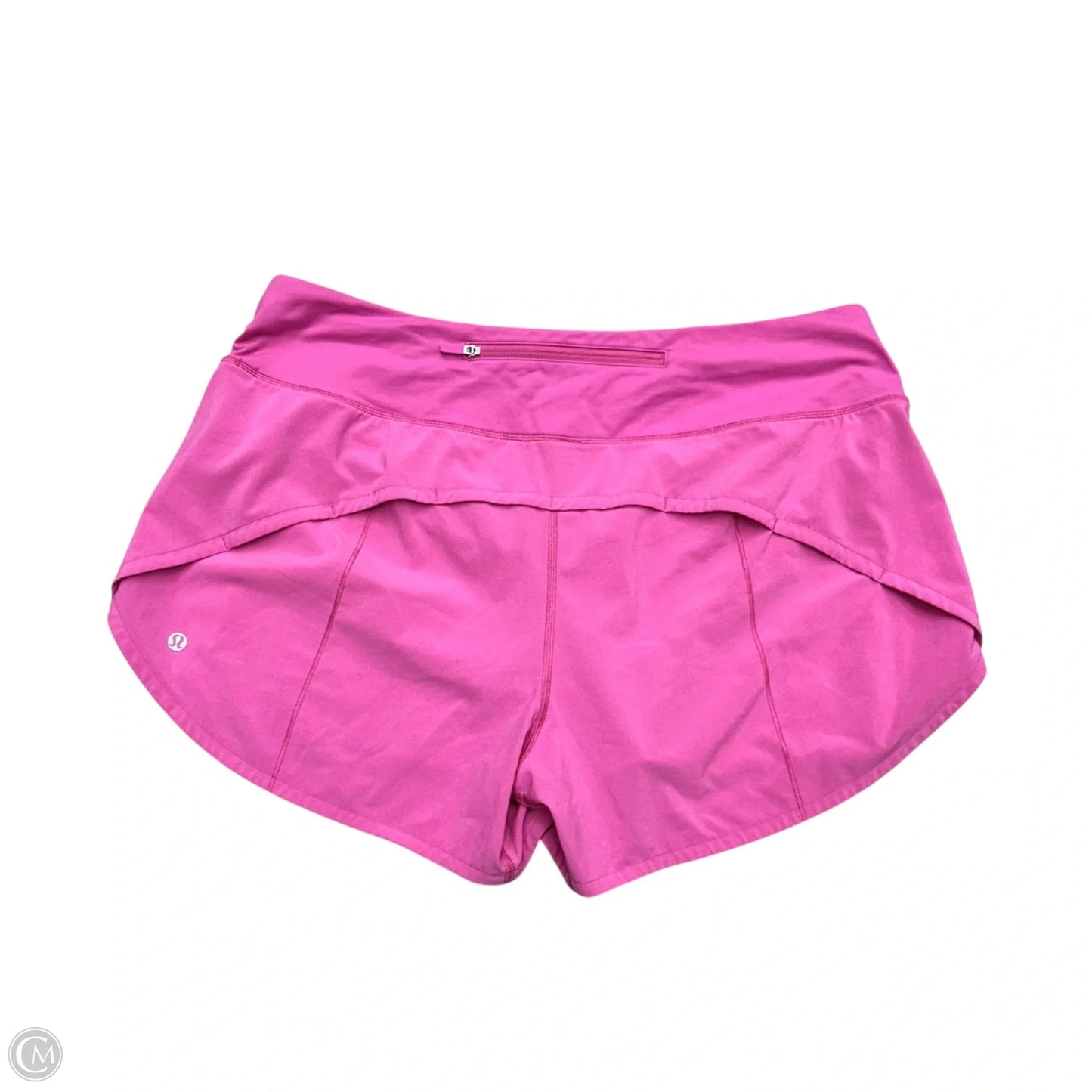 Athletic Shorts By Lululemon In Pink, Size: L