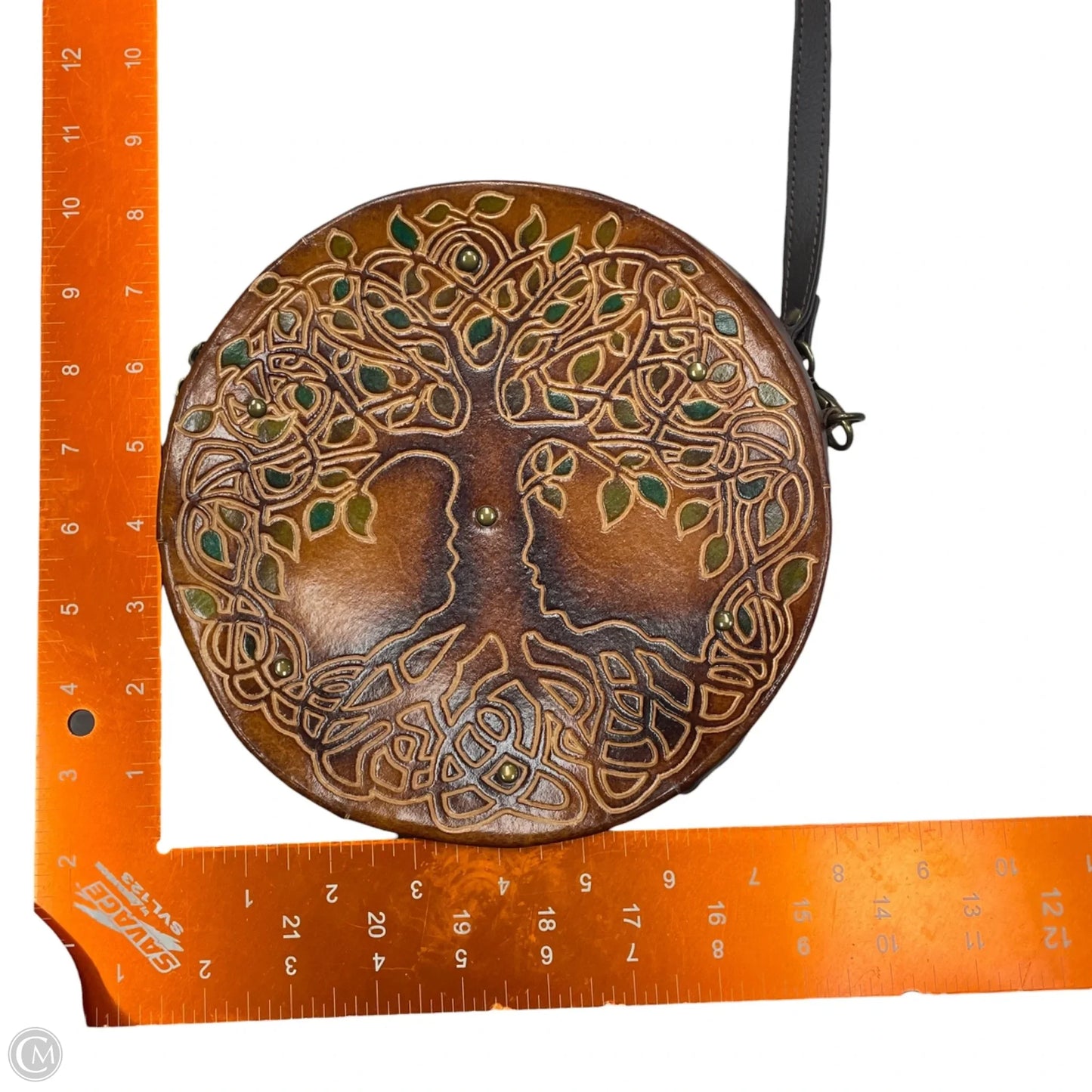 Crossbody Leather, Size: Small