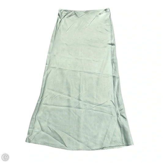 Skirt Midi By Anthropologie In Green, Size: Xxsp