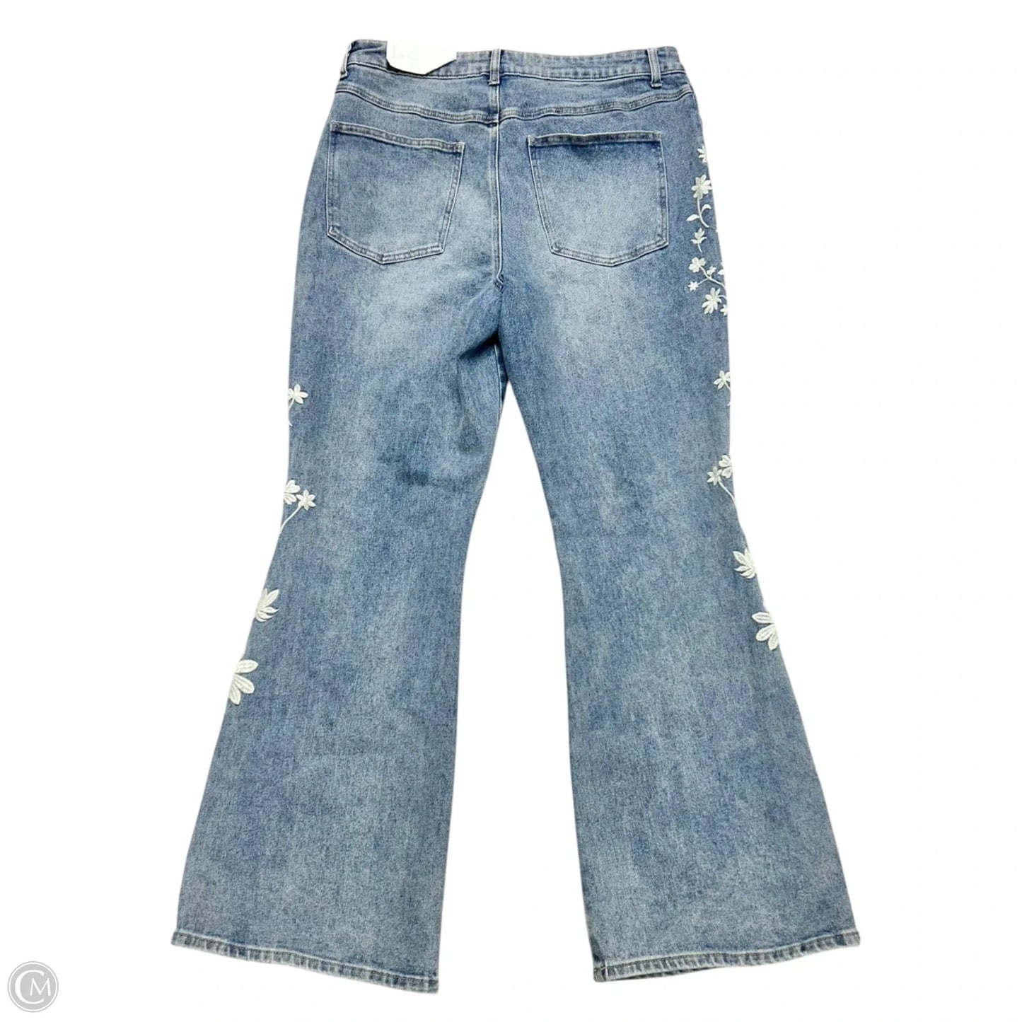 Jeans Boot Cut By Cato In Blue Denim, Size: 16