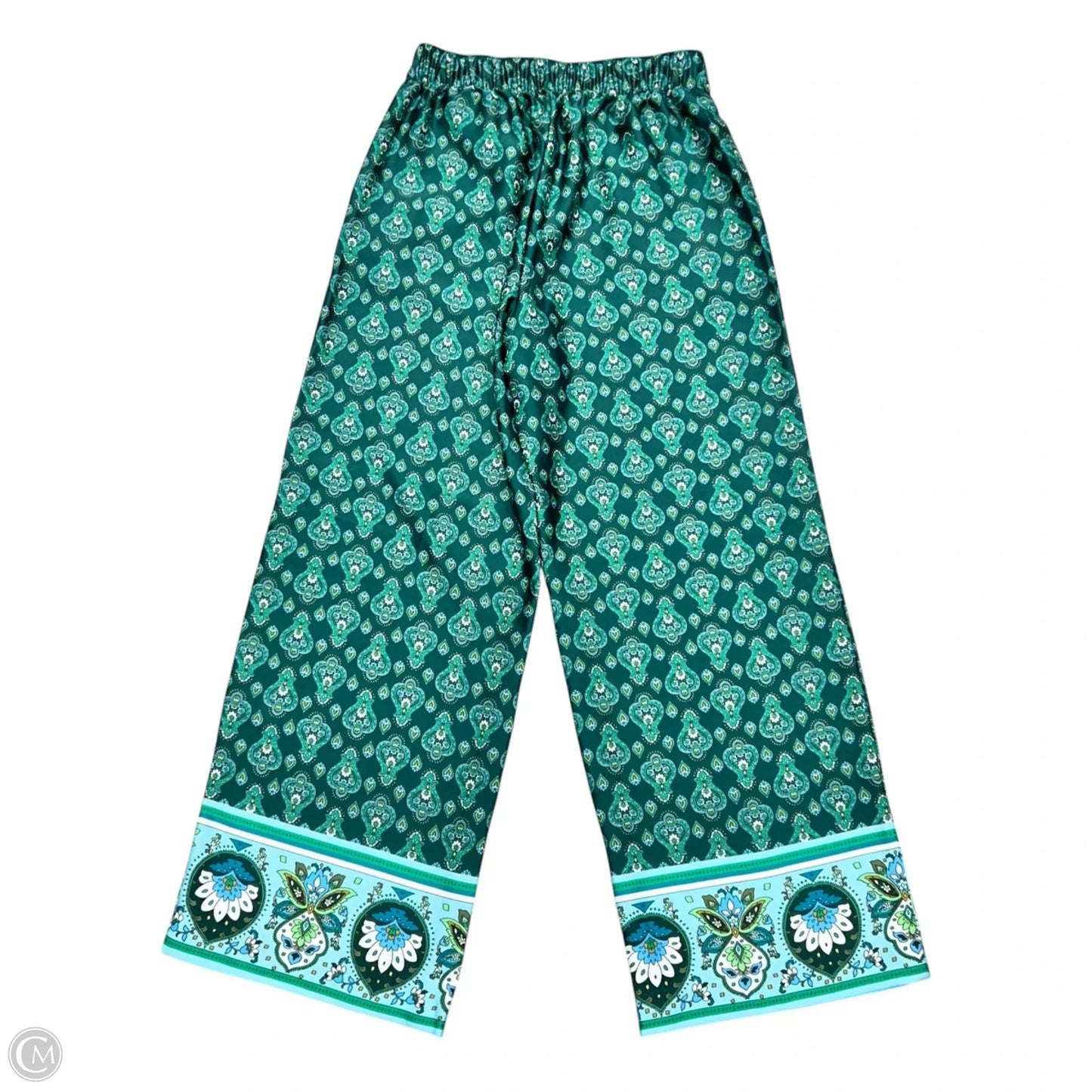 Pants Wide Leg By Loft In Blue & Green, Size: Xxsp