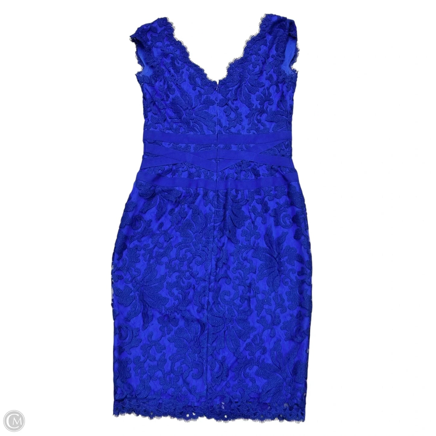Dress Party Midi By Tadashi Shoji In Blue, Size: S