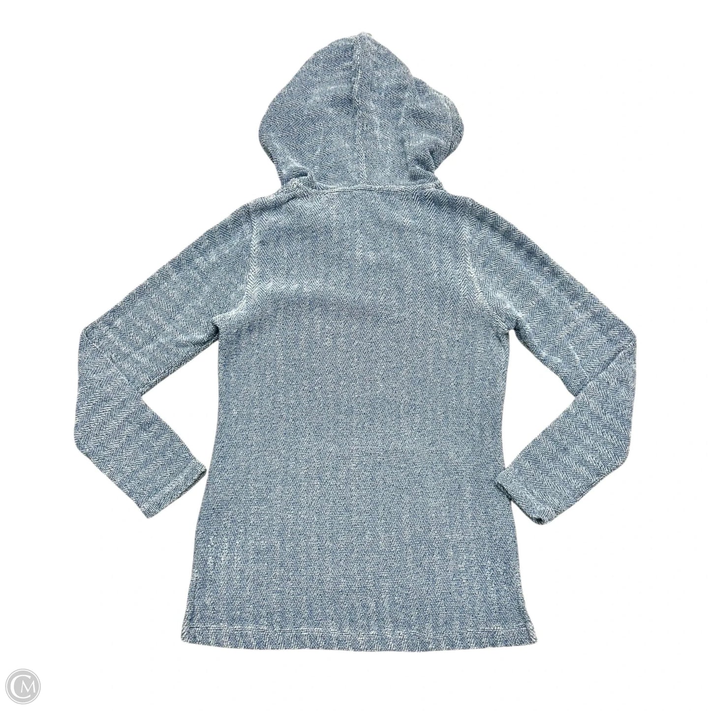 Sweatshirt Hoodie By Faherty In Blue, Size: S