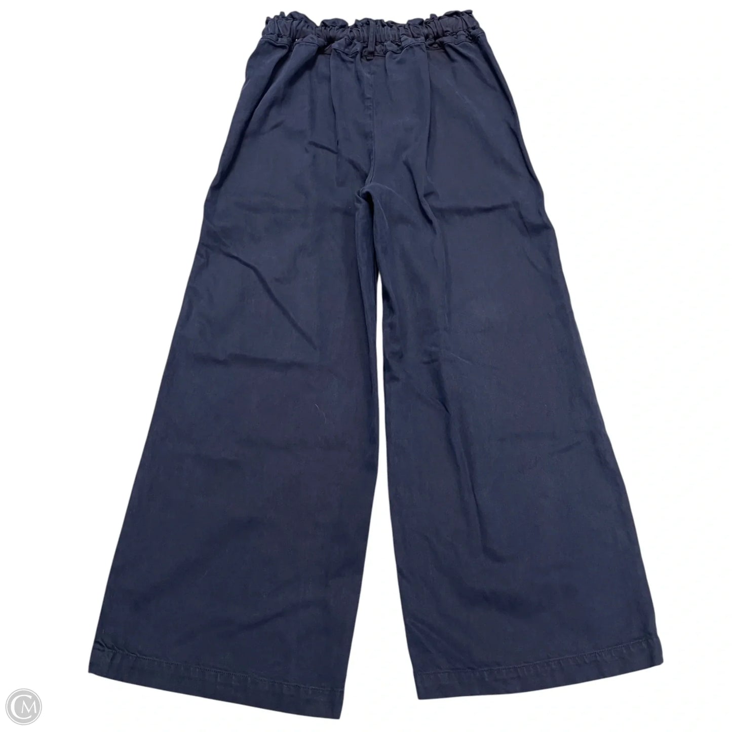 Jeans Wide Leg By Young Fabulous & Broke In Navy, Size: Xs