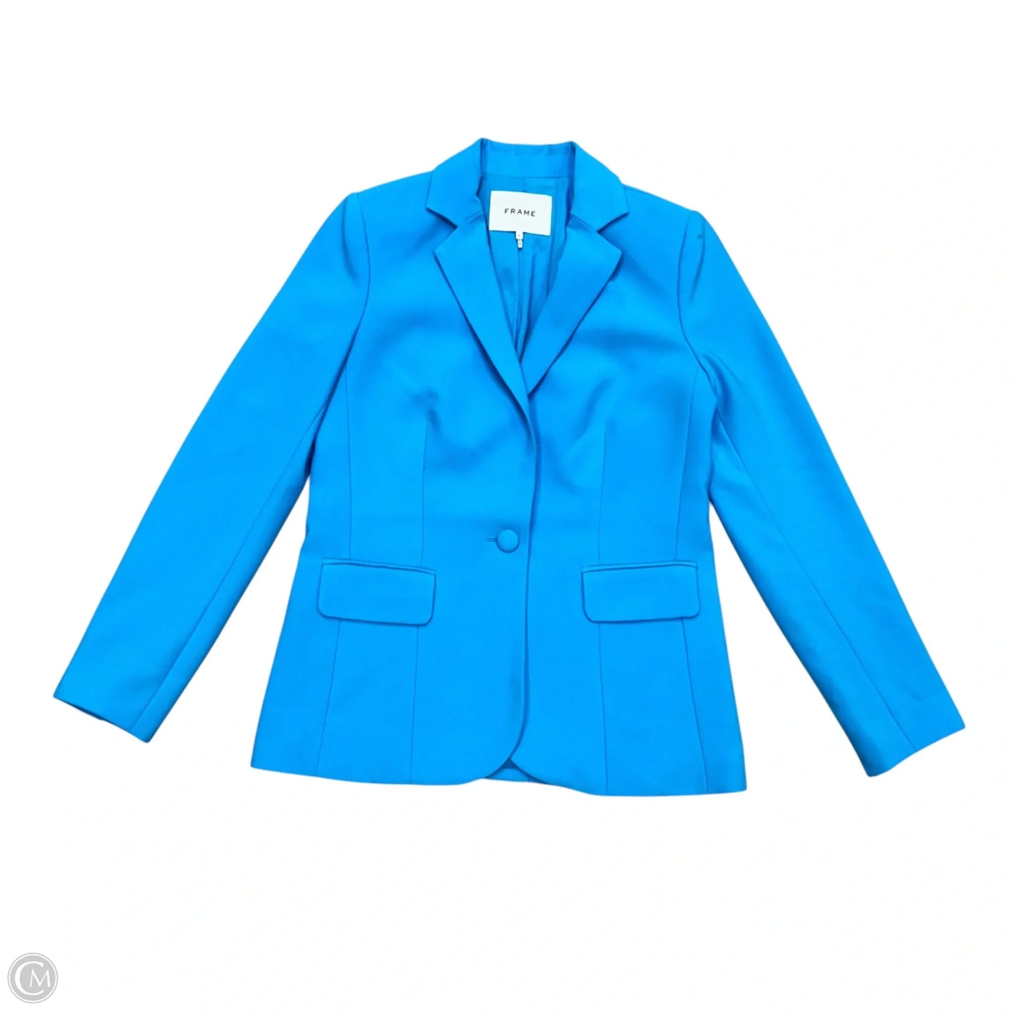 Blazer By Frame In Blue, Size: Xs