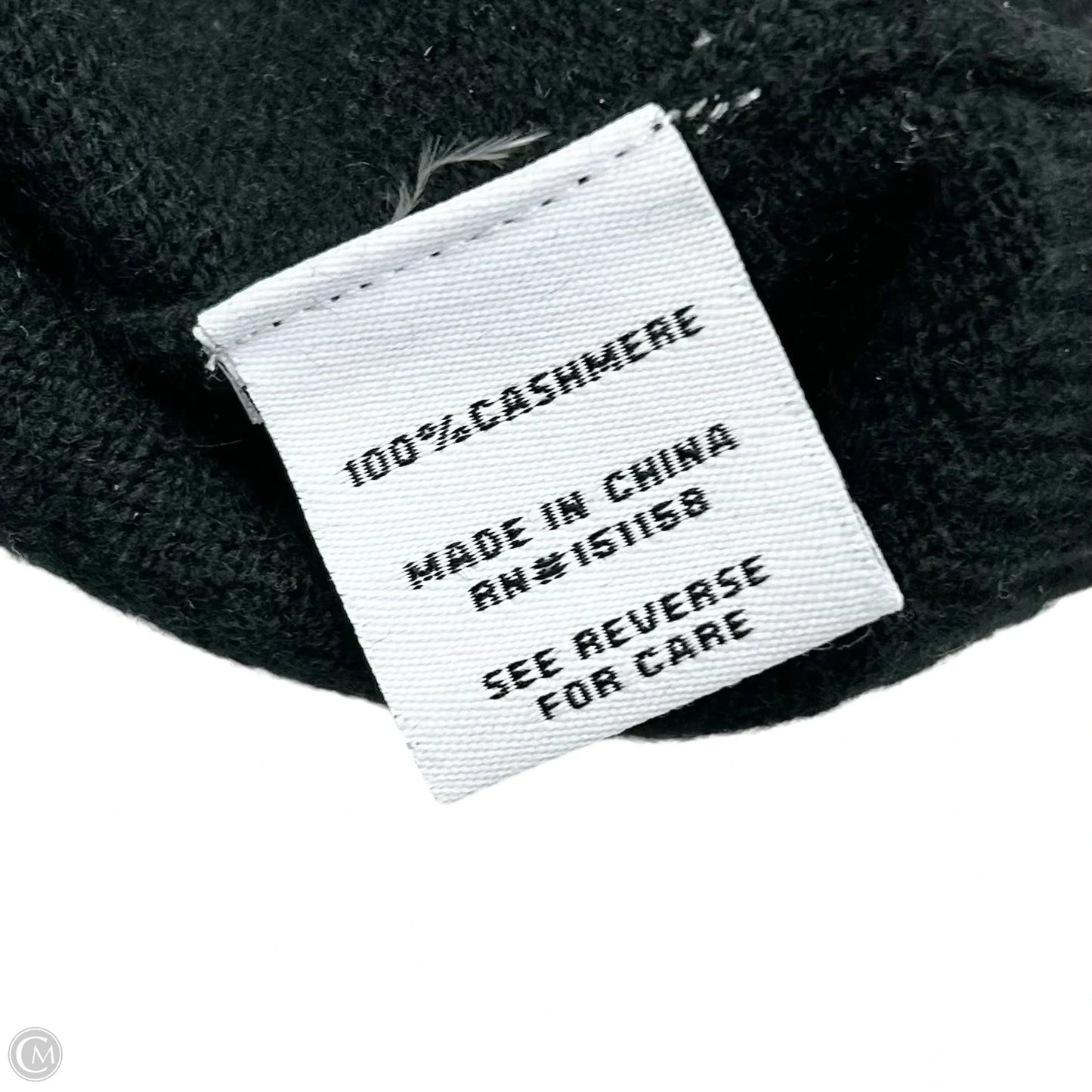 Sweater Cardigan Cashmere By 525 In Black & Cream, Size: Xs