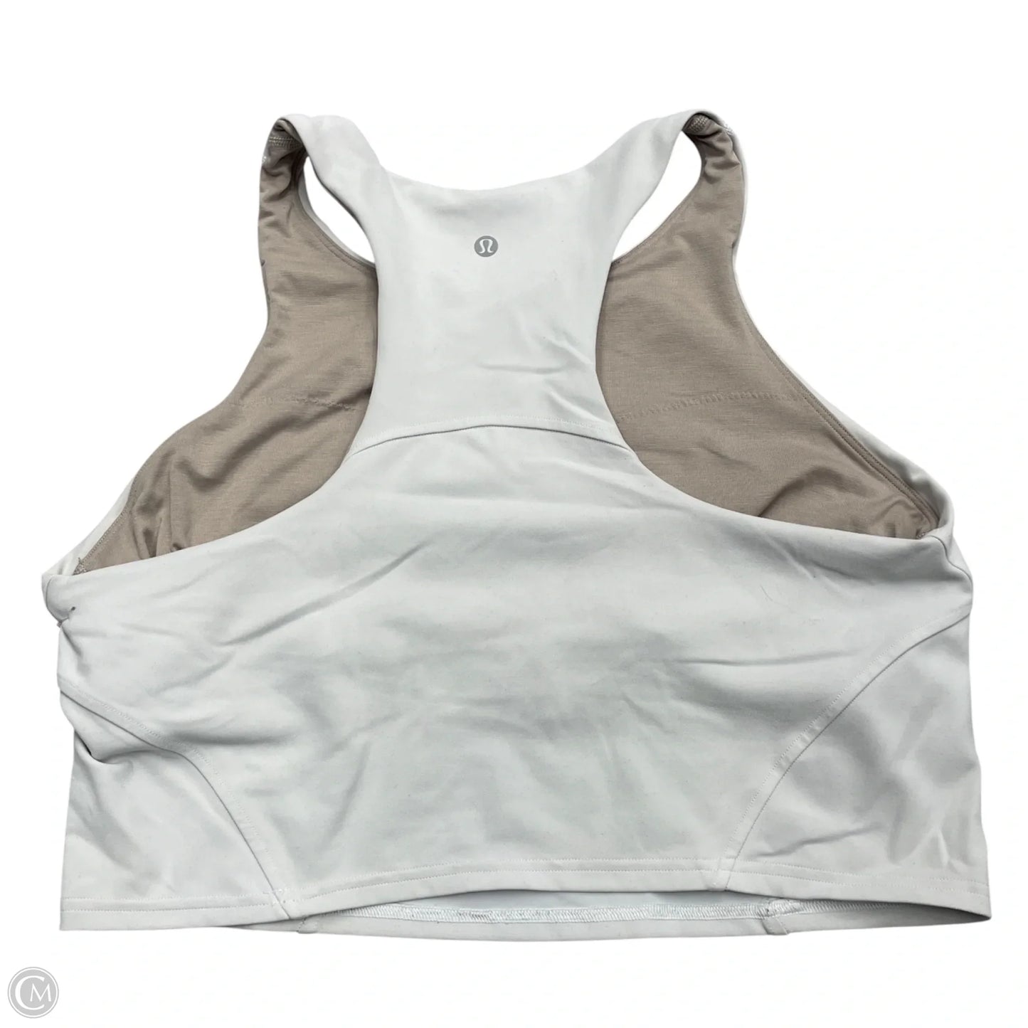 Athletic Bra By Lululemon In White, Size: Xl