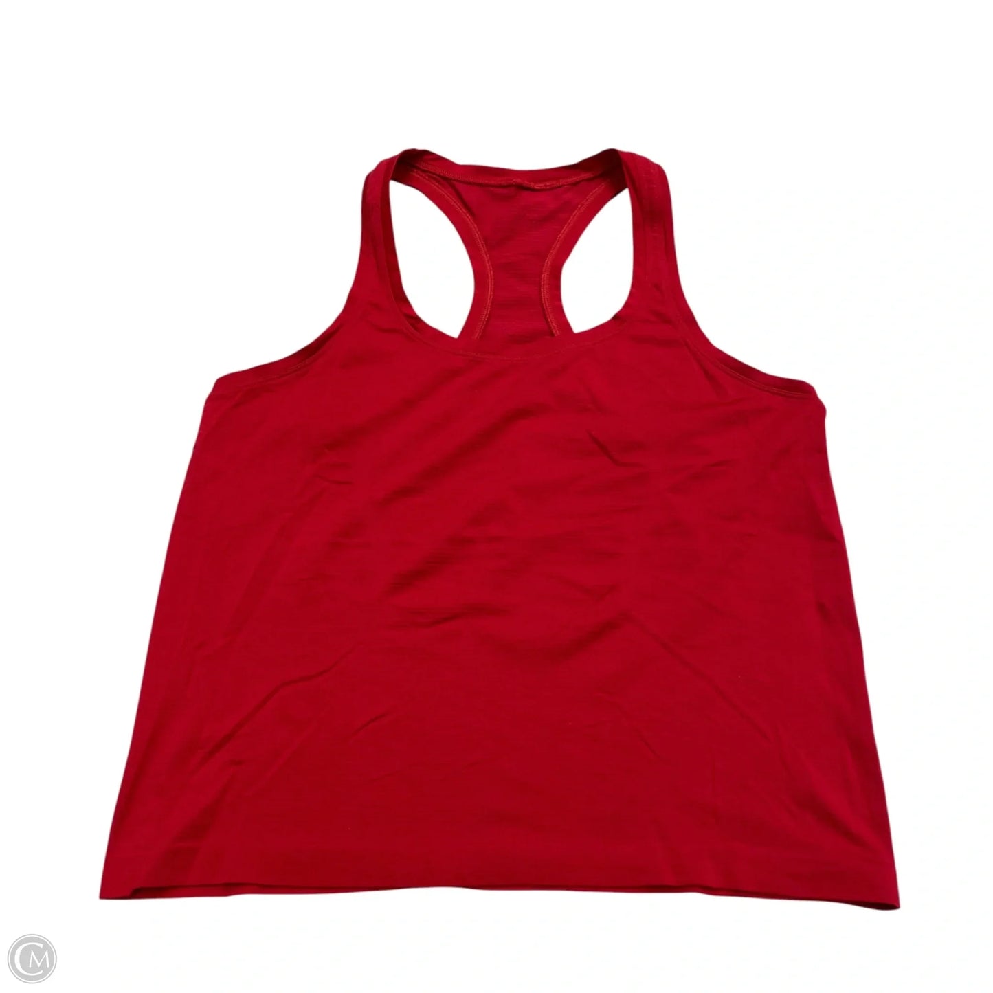 Athletic Tank Top By Lululemon In Red, Size: M