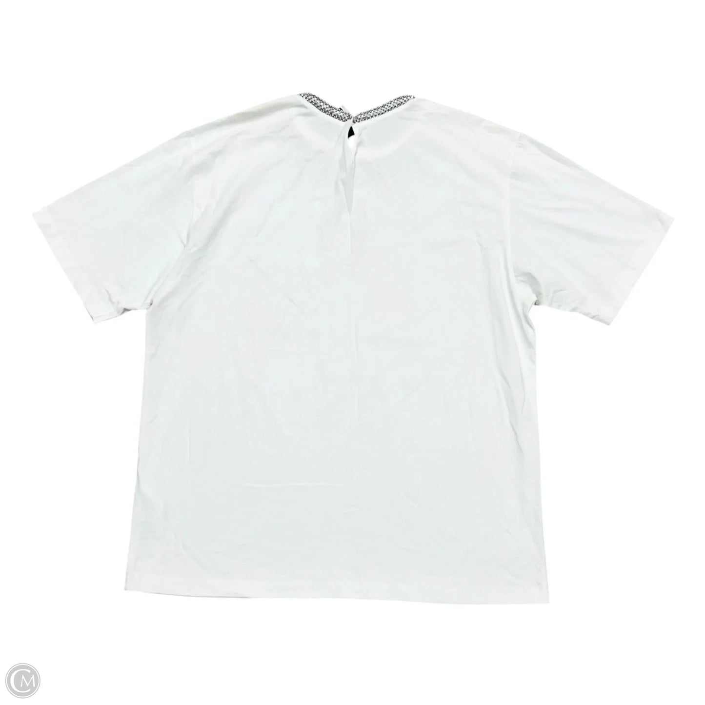 Top Short Sleeve Luxury Designer By 3.1 Phillip Lim In White, Size: L