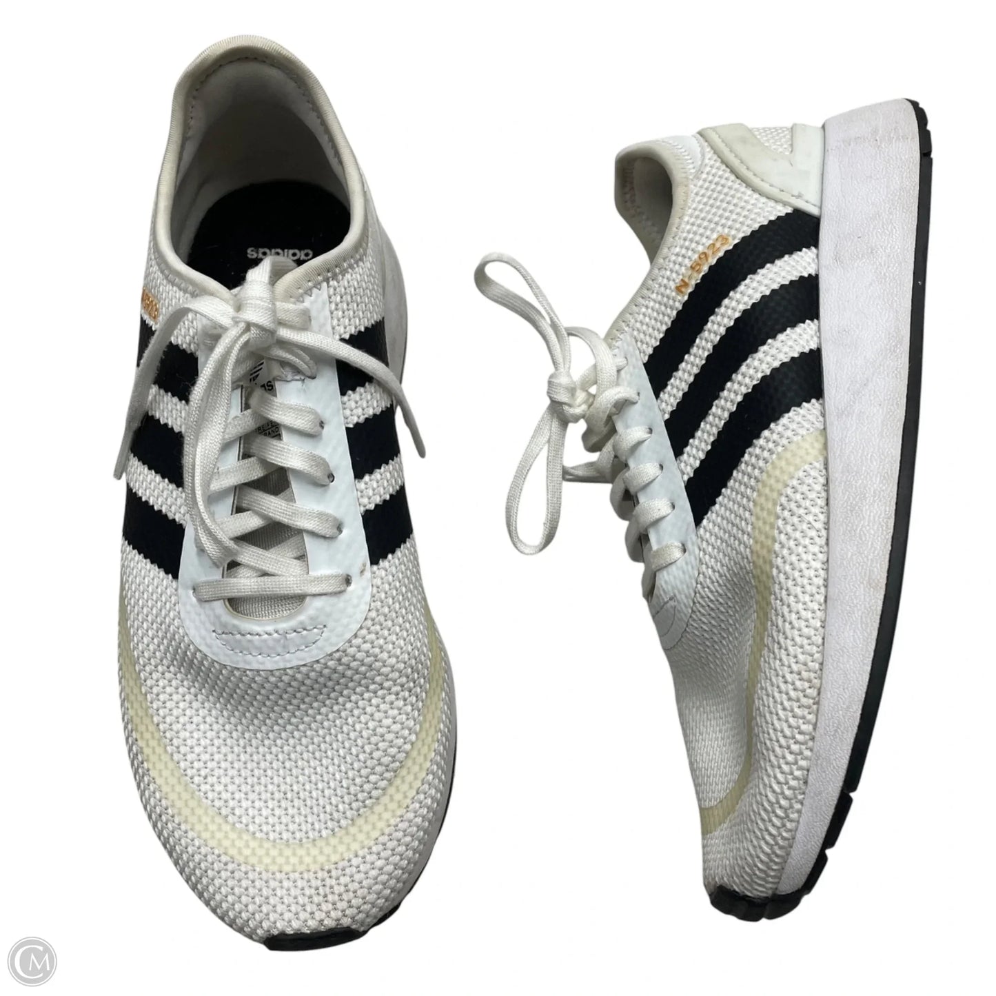 Shoes Athletic By Adidas In Black & White, Size: 7