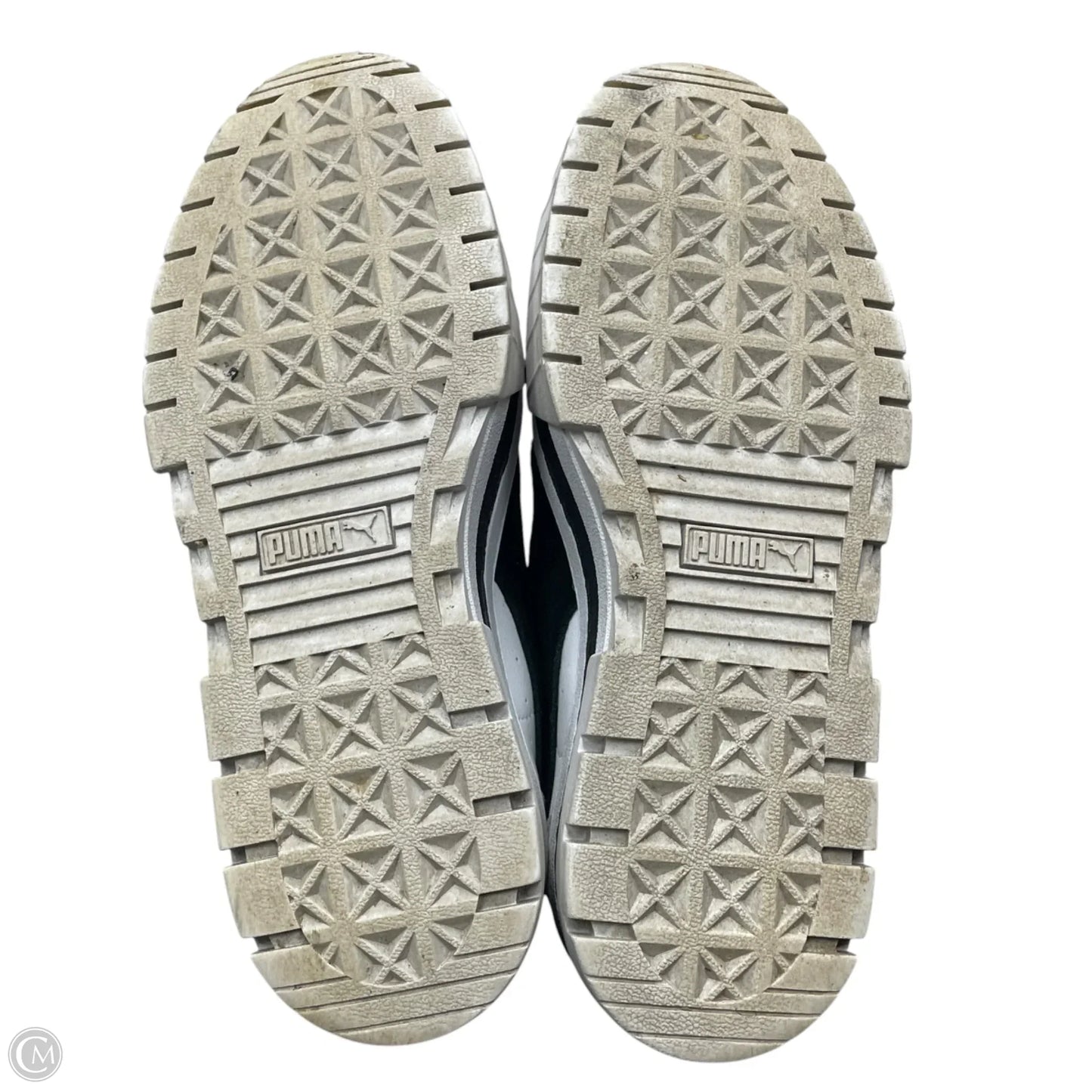 Shoes Sneakers By Puma In Black & White, Size: 8