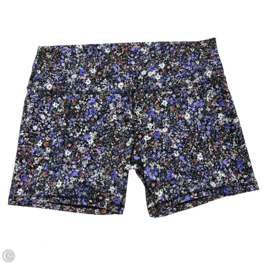 Athletic Shorts By Lululemon In Floral Print, Size: Xxl