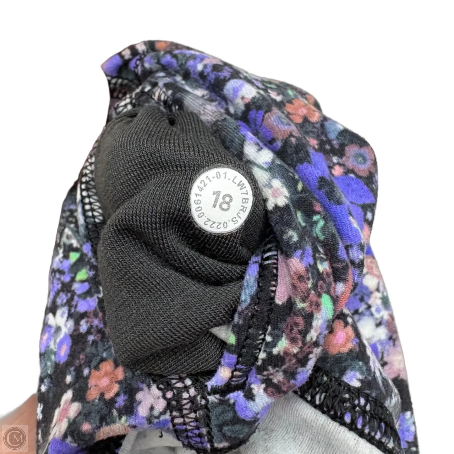 Athletic Shorts By Lululemon In Floral Print, Size: Xxl