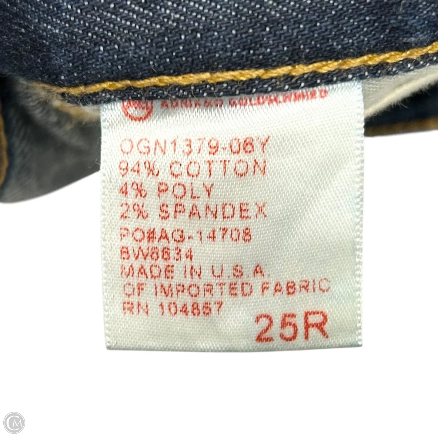 Jeans Skinny By Ag Jeans In Blue Denim, Size: 2