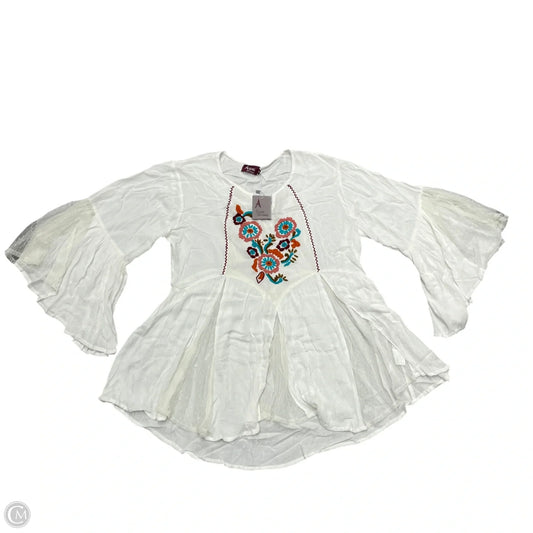 Dress Casual Short By Avani In Ivory, Size: M