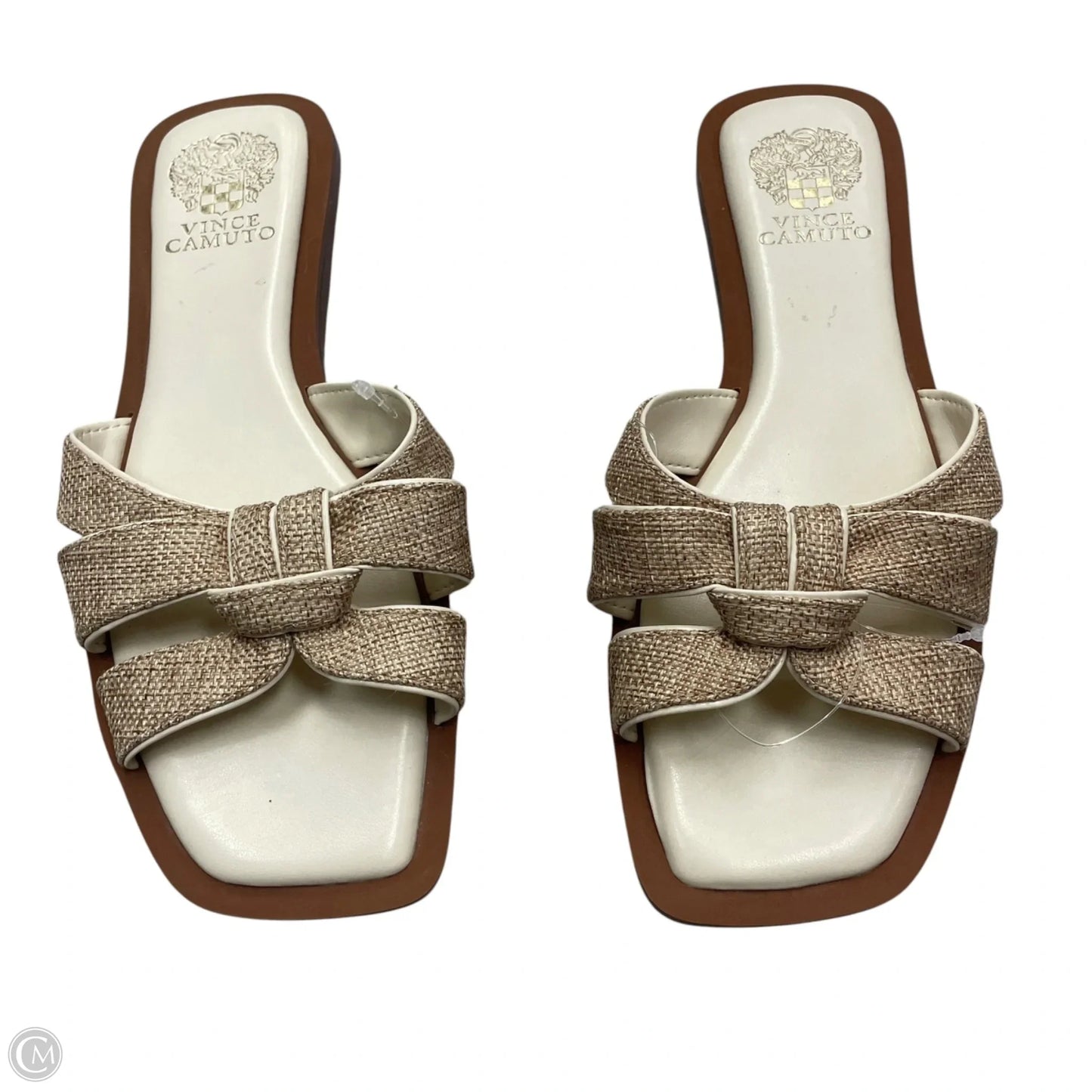 Sandals Flats By Vince Camuto In Cream, Size: 8