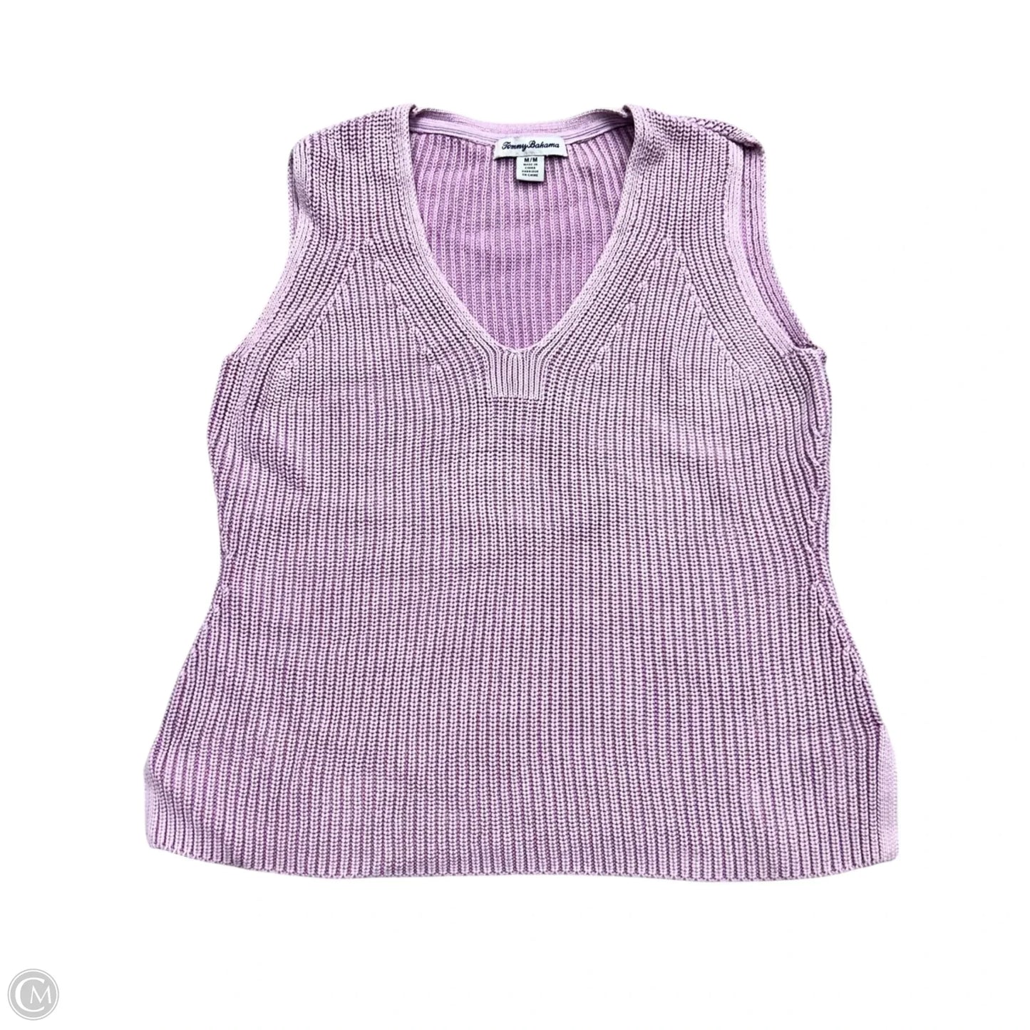 Sweater Short Sleeve By Tommy Bahama In Purple, Size: M