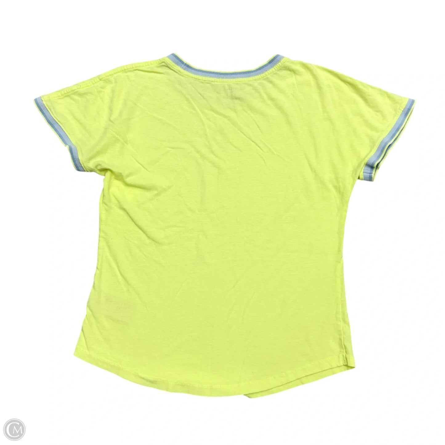 Top Short Sleeve By Maeve In Neon Green, Size: M