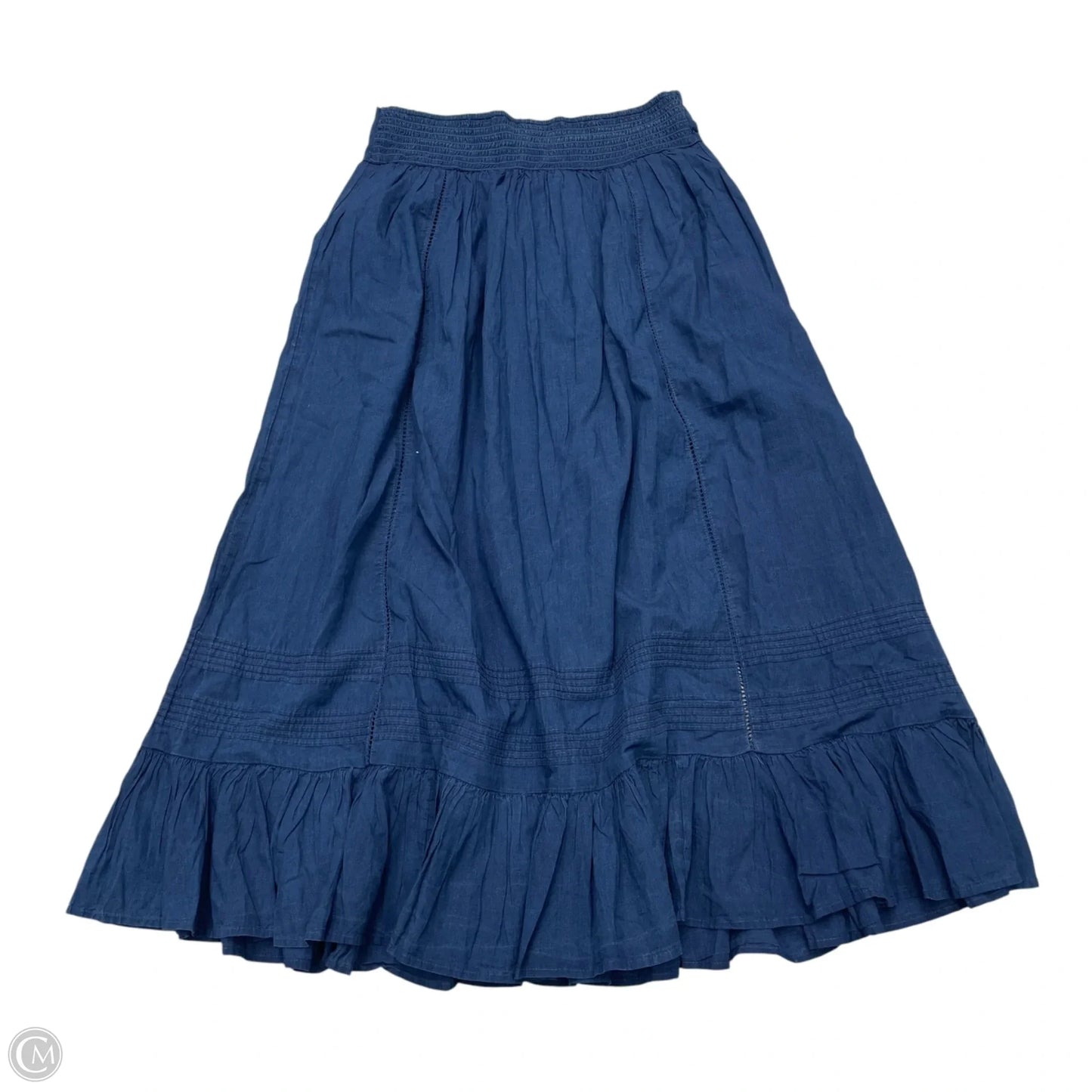 Skirt Midi By American Eagle In Blue, Size: M