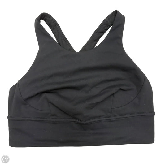 Athletic Bra By Lululemon In Black, Size: M