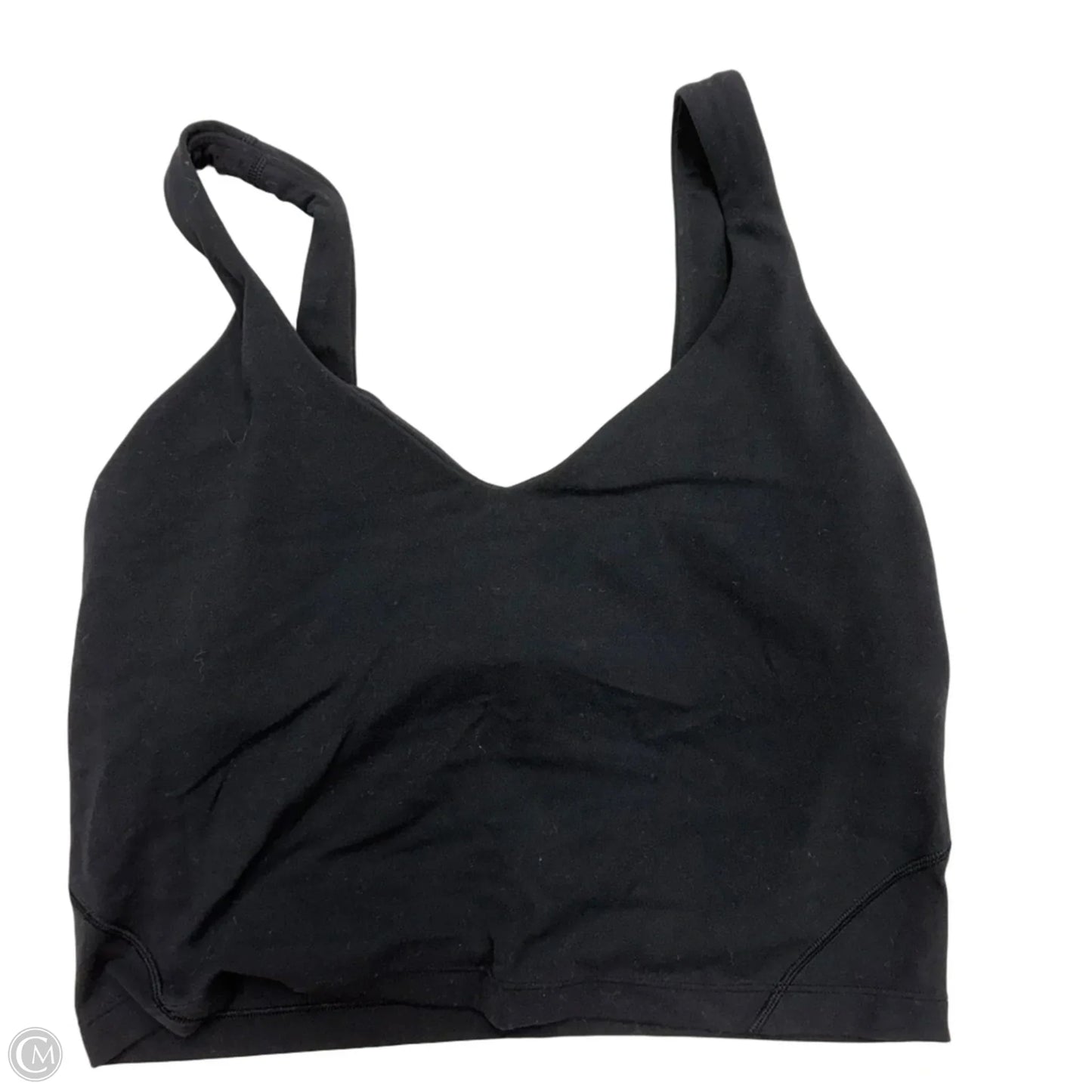 Athletic Bra By Lululemon In Black, Size: M