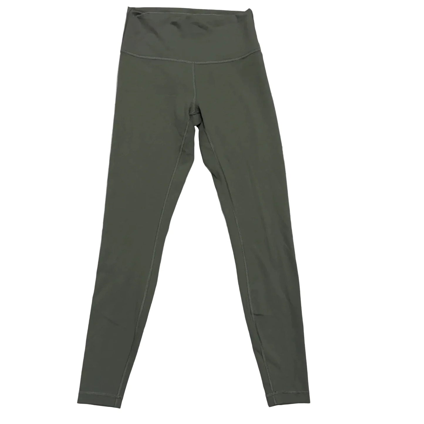 Athletic Leggings By Lululemon In Green, Size: M