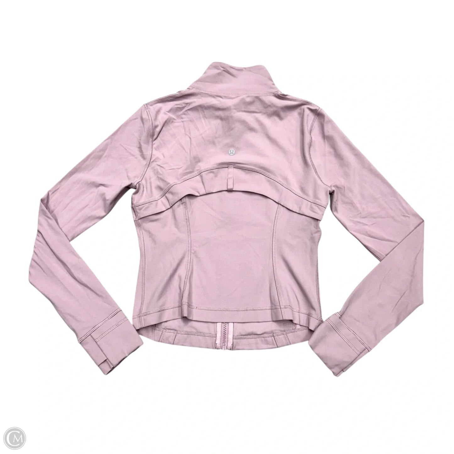 Athletic Jacket By Lululemon In Purple, Size: M