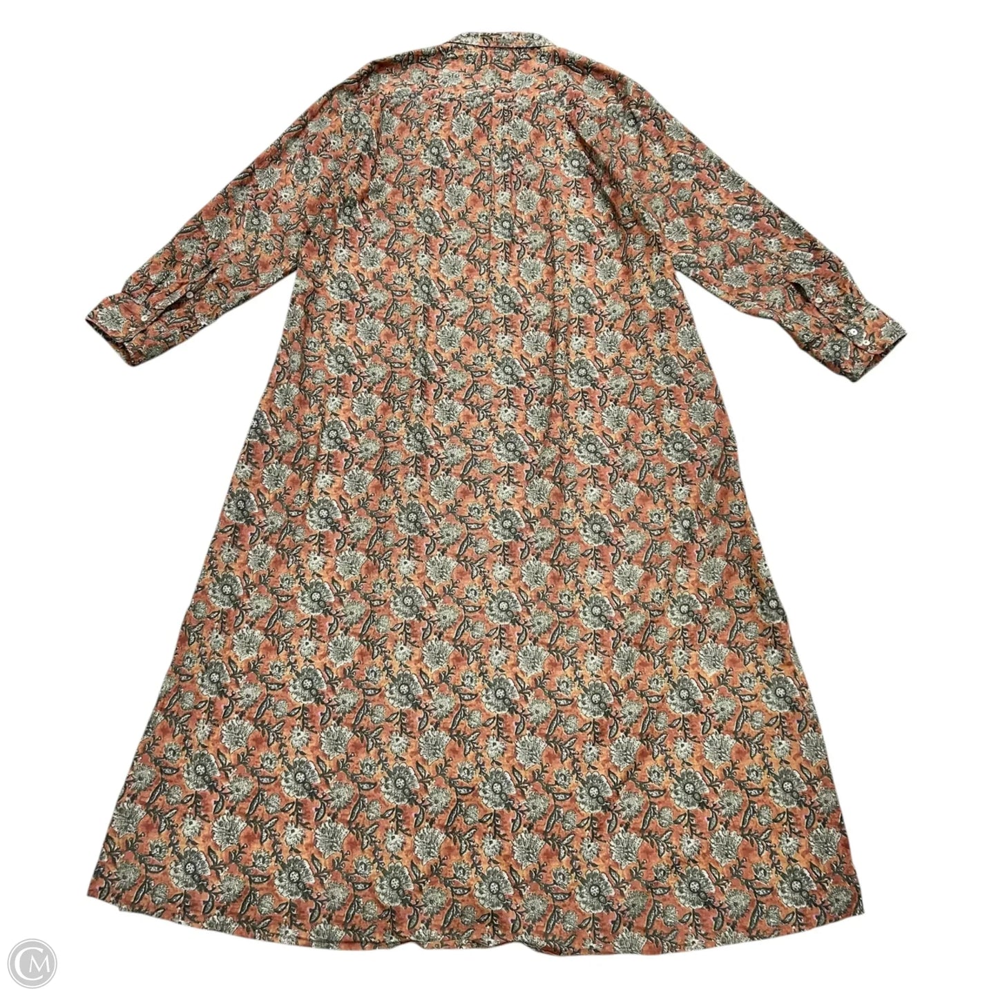 Dress Casual Maxi By Natural Life In Brown & Grey, Size: Xxl